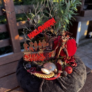  Stranger Things Halloween  őszi  asztal dísz  - Meska.hu