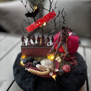  Stranger Things Halloween  őszi  asztal dísz  - otthon & életmód - dekoráció - halloween - halloweeni asztaldísz - Meska.hu
