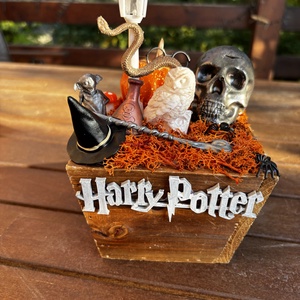 Harry Potter asztal disz - otthon & életmód - dekoráció - asztal és polc dekoráció - asztaldísz - Meska.hu