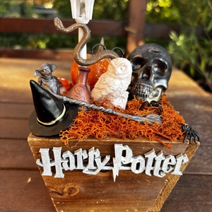 Harry Potter asztal disz - otthon & életmód - dekoráció - asztal és polc dekoráció - asztaldísz - Meska.hu