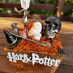 Harry Potter asztal disz - otthon & életmód - dekoráció - asztal és polc dekoráció - asztaldísz - Meska.hu