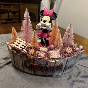  Disney   asztal disz  - karácsony - karácsonyi lakásdekoráció - ünnepi asztaldekoráció - Meska.hu