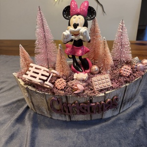  Disney   asztal disz  - karácsony - karácsonyi lakásdekoráció - ünnepi asztaldekoráció - Meska.hu