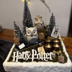 Harry Potter  - karácsony - adventi díszek - adventi asztaldísz - Meska.hu