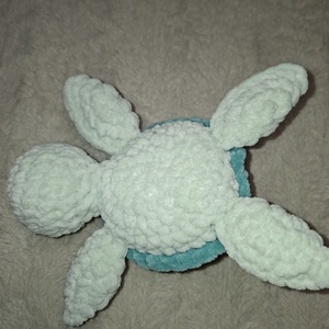 Horgolt plüss kis teknős - játék & sport - plüssállat & játékfigura - teknős - Meska.hu