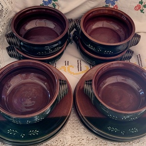 Gulyásos tál, alátéttel, Otthon & Életmód, Konyhafelszerelés, tálalás, Tálalás, Tányér & Étkészlet, , MESKA