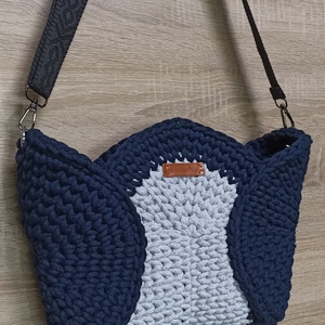 Horgolt tulipános női válltáska Új! - Meska.hu