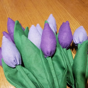 Tavasz váró tulipánok - otthon & lakás - dekoráció - virágdísz és tartó - csokor & virágdísz - Meska.hu