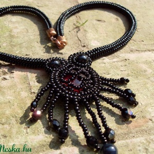 Keresztespók nyaklánc -  - Meska.hu