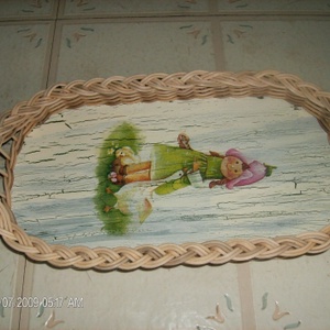 Ügyes kis tálca a babaszobába -  - Meska.hu