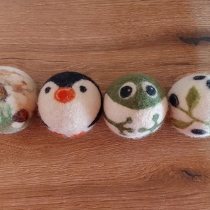 nemez labda - otthon & életmód - dekoráció - dísztárgy - Meska.hu