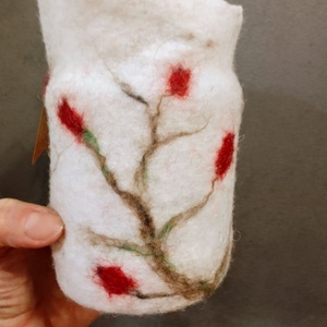 nemez lámpás - otthon & életmód - gyertya, illat, aroma - mécses és mécsestartó - Meska.hu