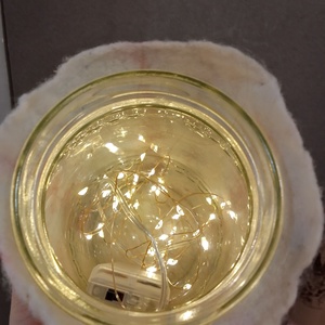 nemez lámpás - otthon & életmód - gyertya, illat, aroma - mécses és mécsestartó - Meska.hu