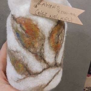 nemez lámpás - otthon & életmód - gyertya, illat, aroma - mécses és mécsestartó - Meska.hu