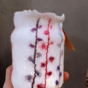 nemez lámpás - otthon & életmód - gyertya, illat, aroma - mécses és mécsestartó - Meska.hu