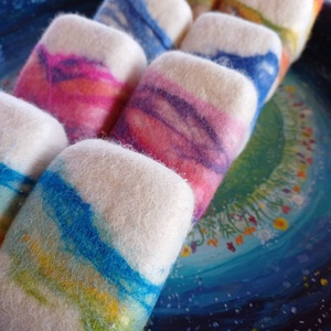 nemezelt szappan, Szépségápolás, Szappan & Fürdés, Kézműves szappan, Nemezelés, MESKA