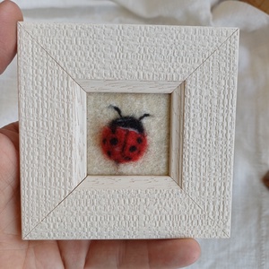 Kicsi szép-mini nemez kép - művészet - textilkép - nemezelt - Meska.hu