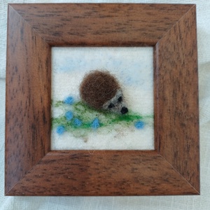 Kicsi szép-mini nemez kép - művészet - textilkép - nemezelt - Meska.hu