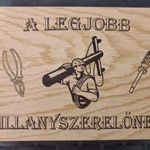 Villanyszerelős Zsebóra ajándék fa dobozban egyedi kézműves - ékszer - karóra és ékszeróra - zsebóra - Meska.hu