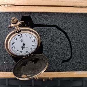 Chopper motoros Zsebóra ajándék fa dobozban egyedi kézműves - ékszer - karóra és ékszeróra - zsebóra - Meska.hu