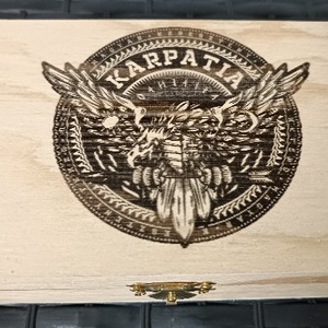 Kárpátia Turulmadaras Zsebóra ajándék fa dobozban egyedi kézműves, Ékszer, Karóra és Ékszeróra, Zsebóra, Famegmunkálás, MESKA