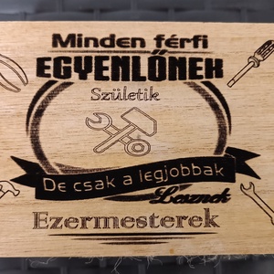 Fogaskerekes Zsebóra ajándék Ezermesteres fa dobozban egyedi kézműves - ékszer - karóra és ékszeróra - zsebóra - Meska.hu