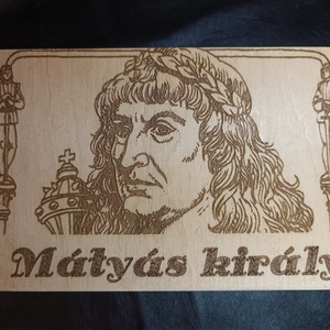 Mátyás király doboz ajándék Zsebórával egyedi kézműves - ékszer - karóra és ékszeróra - zsebóra - Meska.hu