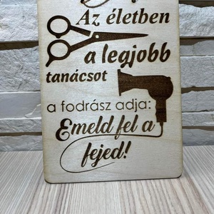 Fa tábla, Otthon & Életmód, Dekoráció, Kép & Falikép, Táblakép, Gravírozás, pirográfia, MESKA