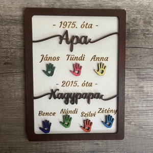 Nagypapa tábla - otthon & életmód - dekoráció - kép & falikép - táblakép - Meska.hu