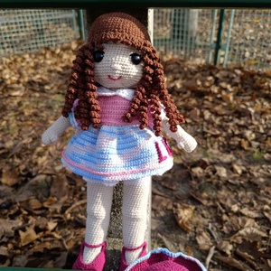 Névre szóló horgolt baba - játék & sport - baba & babaház - öltöztethető baba - Meska.hu