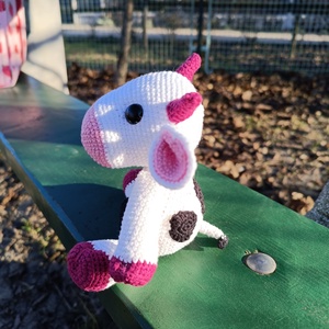 Horgolt boci - játék & sport - plüssállat & játékfigura - más figura - Meska.hu