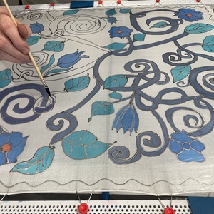 Selyemfestés (félnapos csomag) - diy (csináld magad) - workshop & tanfolyam - Meska.hu