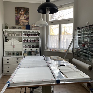 Selyemfestés (félnapos csomag) - diy (csináld magad) - workshop & tanfolyam - Meska.hu