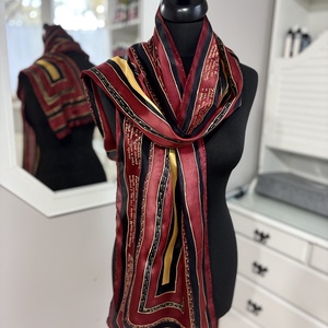 Irodalom és selyem: Babits Mihály - ruha & divat - sál, sapka, kendő - sál - Meska.hu