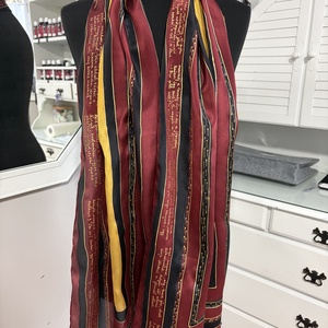 Irodalom és selyem: Babits Mihály - ruha & divat - sál, sapka, kendő - sál - Meska.hu