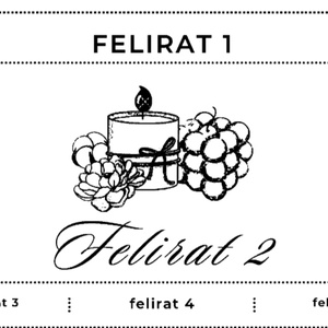 Gyertya üvegre címke,felirat., Otthon & Életmód, Papír, írószer, Matrica, matrica csomag, Mindenmás, Saját tervezésű cimke. Szakadásmentes olaj és vízálló papír. A felirat tartós, semmivel sem lehet l..., MESKA