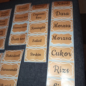 Fűszertartó cimke  - Meska.hu