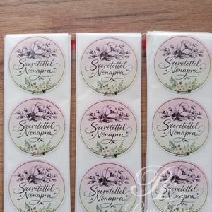 Boldog Nőnapot matrica  - Meska.hu