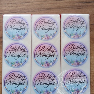 Boldog Nőnapot matrica , Otthon & Életmód, Papír, írószer, Matrica, matrica csomag, , MESKA