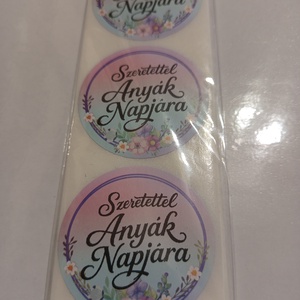 Szeretettel Anyák Napjára matrica , Otthon & Életmód, Papír, írószer, Matrica, matrica csomag, , MESKA