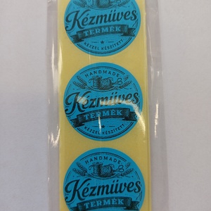 Kézműves Termék feliratú matrica., Kellékek & szerszámok, Dekorációs kellékek, Matricaív, , MESKA