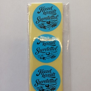 Kézműves Termék feliratú matrica., Kellékek & szerszámok, Dekorációs kellékek, Matricaív, , MESKA