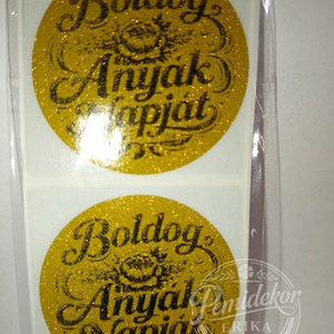 Boldog Anyák Napját matrica  - otthon & életmód - papír, írószer - matrica, matrica csomag - Meska.hu