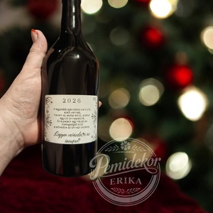 Boros üvegre cimke., Élelmiszer, Öntapadós címke, , MESKA