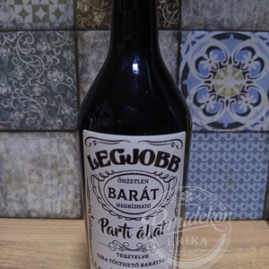 Prémium Egyedi Italcímke � Névre szóló, Vízálló és Szakadásmentes (70x100 mm) - kellékek & szerszámok - dekorációs kellékek - matricaív - Meska.hu