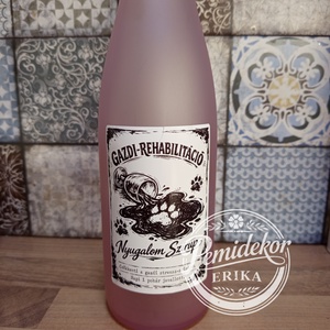 GAZDI-REHABILITÁCIÓ � Nyugalom Szirup � Túlélőkészlet minden állatbarátnak! Matrica. - otthon & életmód - konyhafelszerelés, tálalás - italos kellékek - boros díszdoboz - Meska.hu