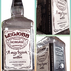Egyedi whisky italcímke-(Áztatás nélkül!), Élelmiszer, Öntapadós címke, , MESKA