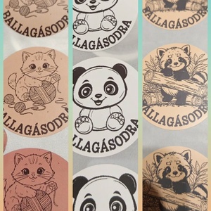 Matrica csomag., Esküvő, Meghívó & Kártya, Esküvői borítékzáró matrica, , MESKA