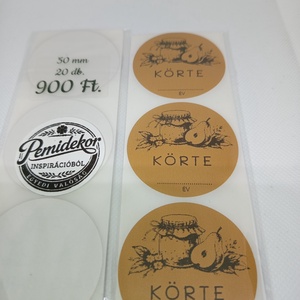 Körte matrica , Kellékek & szerszámok, Dekorációs kellékek, Matricaív, , MESKA