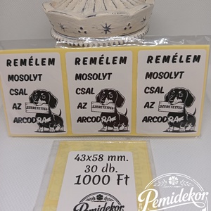 Szeretettel kutyás matrica csomag , Kellékek & szerszámok, Dekorációs kellékek, Matricaív, , MESKA